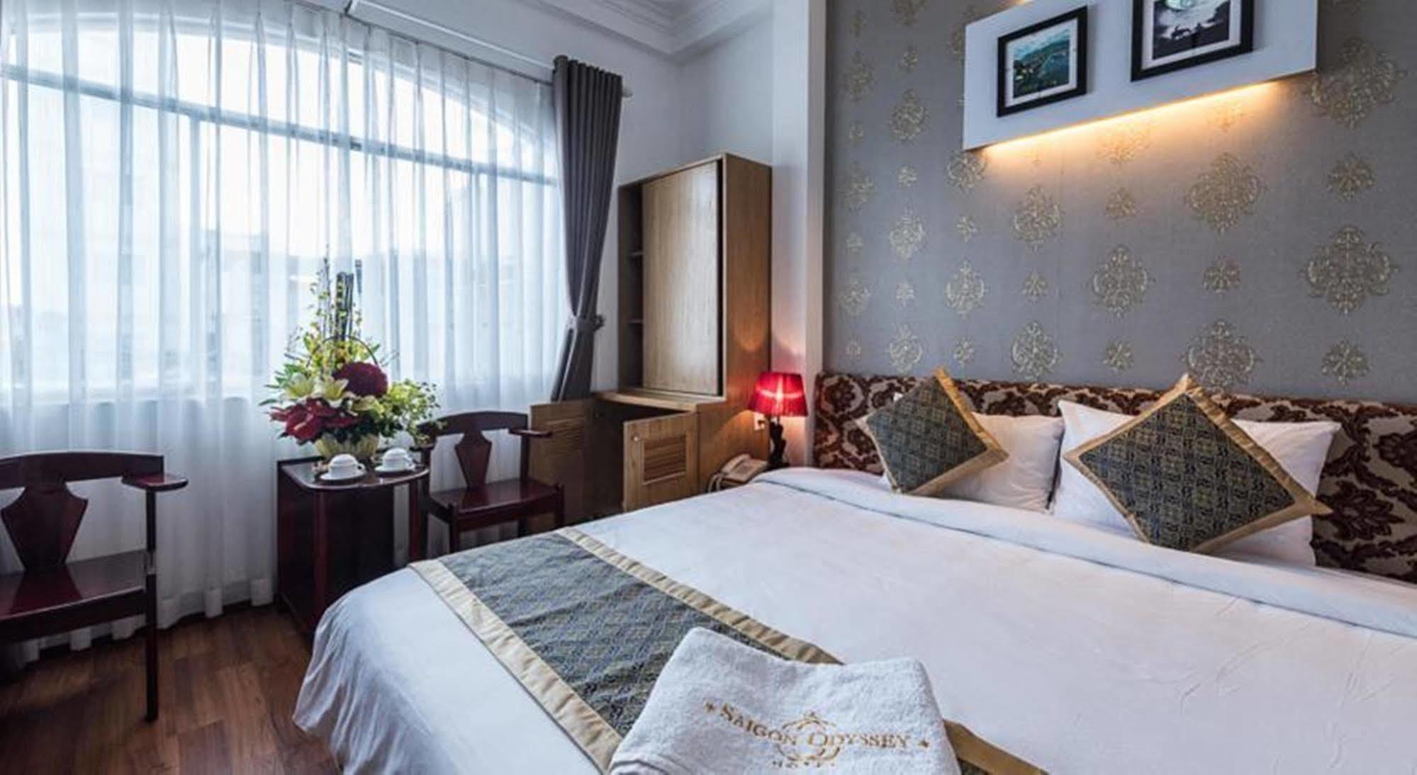 ไซ่ง่อน โอดิสซี โฮเต็ล - ดิ อาร์ต Hotel โฮจิมินห์ซิตี้ ภายนอก รูปภาพ
